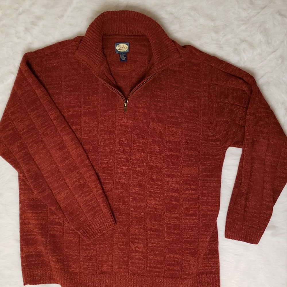 Men's Tommy Bahama Burgundy Sweater Size Lg.